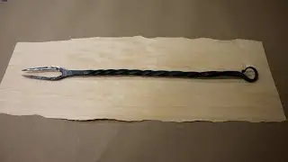 How to forge a BBQ fork