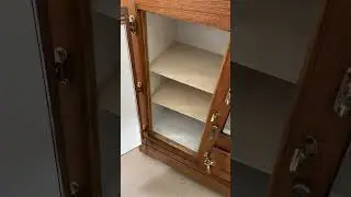 Antique Oak Icebox