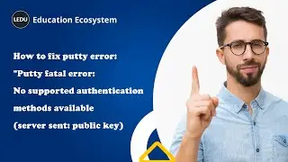 How To Fix The Putty Error | #programming