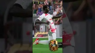 score a volley power shot in FIFA23 #fifa #fifa23 #shorts #ultimateteam