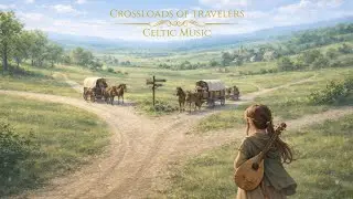 Celtic Music&Fantasy BGM| Crossroads of Travelers - The Beginning of the Journey | study & focus