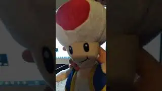 Toad takes a bath