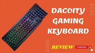Dacoity Gaming Keyboard: All-Metal Excellence for Gamers