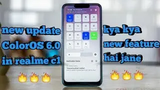 New update colorOS 6.0 in realme c1, COLOR OS 6 FEATURES ,  new update in realme c1,