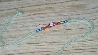 Alphabet Rakhi/ Rakhi design no. 29/ Handmade Rakhi / Raksha Bandhan special/ Dimple Rohra