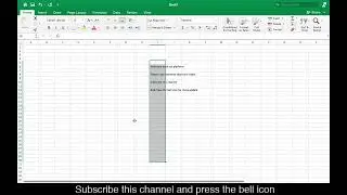 Font family section in ms excel | My Dream 1