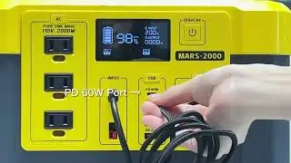 LIPOWER MARS-2000 Fast Charging（AC Adapter + Type C Dual Charge）