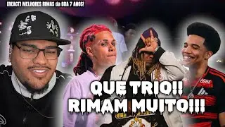 [REAGINDO] MELHORES RIMAS da BDA 7 ANOS!   N&Atilde;O BRINCAM EM SERVI&Ccedil;O!