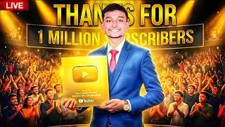 THANKS YOU SO MUCH DOSTO💛FINALLY 1 MILLION SUBSCRIBERS COMPLETE🧿