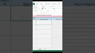 How to create Defect Report in Excel? #testing #jira #video #manualtesting #defect #report #shorts
