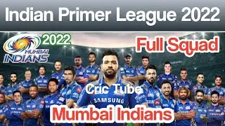 IPL 2022 | Mumbai Indians Full Squad | Mumbai Indians 2022 | Vivo IPL 2022 | #MumbaiIndians