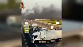 Assalto a portavalori sull'A1 all'altezza di Modena, quattro arresti