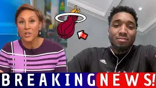 URGENT PLANT! DONOVAN MITCHELL ANNOUNCED IN MIAMI! IT JUST HAPPENED! MIAMI HEAT NEWS!