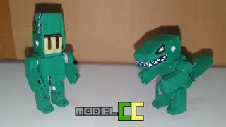 Cardboard Mini Robot 21
