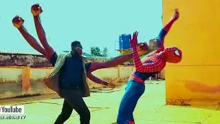 Africa got talent. Local hot short action film  2021 - Spiderman vs Cocoa