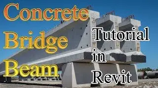 Revit - Concrete bridge beam familly
