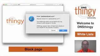 DNSthingy University WhiteList Unblock Request feature