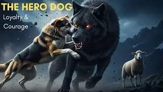 &ldquo;A Dog&rsquo;s Bravery Saves the Sheep Herd!&rdquo;&ndash; AI Wildlife Danger & Rescue