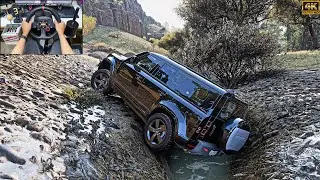 Land Rover Defender - OffRoad - Forza Horizon 5 | Logitech G29 Steering Wheel