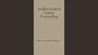 AP LAWCET WEB CONSELLING