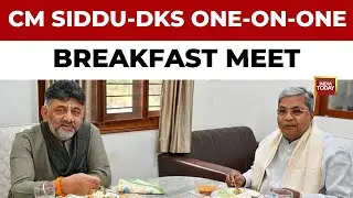 Karnataka CM Siddaramaiah Visits Deputy CM D.K. Shivakumar For &lsquo;One-On-One&rsquo; Breakfast Meet