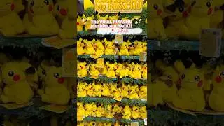 Viral Pikachu Plushies Are Back In Pokemon Center! 📍Japan
