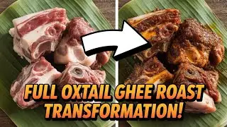 Insane Oxtail Ghee Roast 😱 | Full Recipe | Fall-Off-The-Bone Tender! 🔥