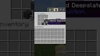 How To Make Deepslate Tile Stairs In Minecraft #Shorts