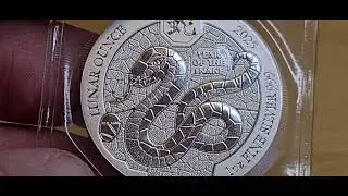 BH Mayer's Lunar Snake 2025 Silver Coin.