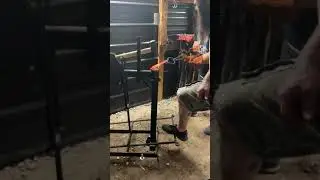 Forging with a homemade Treadle hammer