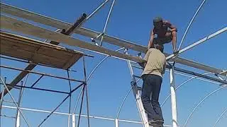 Строительство лимонария 2021 г.