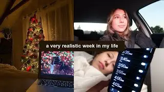 WEEKLY VLOG: decorating for Christmas, waking up at 4am, & more!