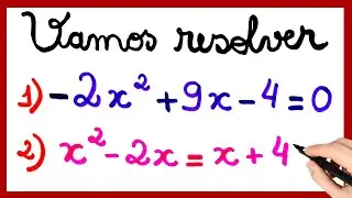 EQUAÇÃO DO 2º GRAU, VAMOS RESOLVER?