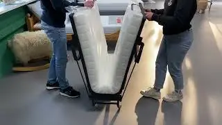 Het gemak van een vouwbed