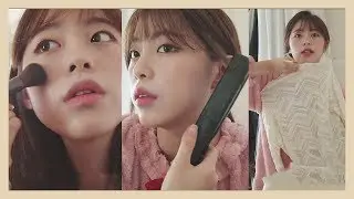 [도영이] 새해 첫 데이트날☀️머리부터 발끝까지 같이 준비해요! #데이트룩 #메이크업 #헤어