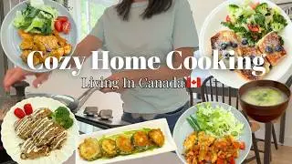 [Vlog] Enjoying the Canadian Summer 🇨🇦☀️ | 3-Day Cooking Diary 🍳 | Easy & healthy Japanese cooking