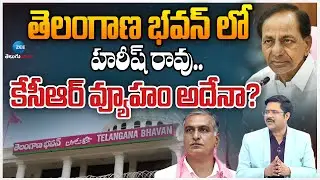 BRS MLA Harish Rao Flag Hoisting At Telangana Bhavan | Telanagan Formation Day  | ZEE Telugu News