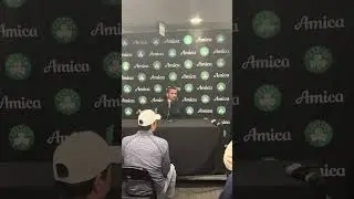01-17-26 Boston Celtics Coach Joe Mazzulla Pregame Interview 