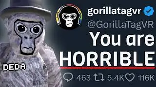 Это самый токсичный создатель Gorilla Tag...