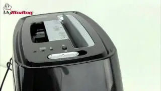 Демонстрация шредера поперечной резки Fellowes Powershred PS-12CS, уровень безопасности 3 &mdash; 1-800-944-4573