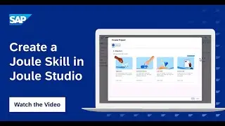 Создайте навык Joule в Joule Studio