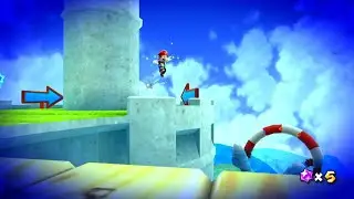 [WR] Super Mario Galaxy: Underwater Cosmic Mario Race - 36s 600ms