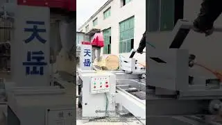 Power and Precision! 🪵 Log Cutting in Action at a Modern Sawmill