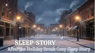 After the Holiday Break Cozy Sleep Story (Soft Music, No Loud Noises)