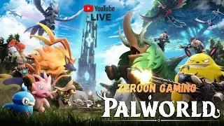 EXPLORING THE WORLD WITH POKEMON | PALWORLD GAMEPLAYFINALLY PALWORLD SMP IS HERE!🔥 ALL YOUTUBERS