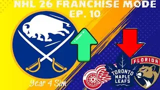 BUFFALOS TIME IS NOW! Year 4 Sim- NHL 26 Franchise Mode- Buffalo Sabres Ep. 10
