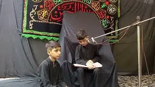 میں ابو طالب علیہ السّلام ہوں Syed Marjan Ali kazmi 4muharam2025 جعفریہ ہاؤس لارنس روڈ لاہور