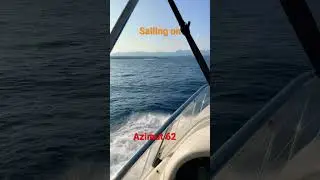 Sailing on Azimut 62, 16kts / 1500rpm