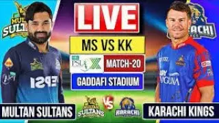 Multan Sultans vs Karachi Kings Live Score, PSL 10, MS vs KK today Match 20