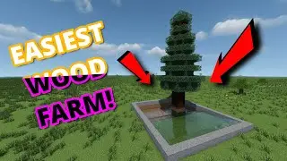 EASIEST TREE FARM for Minecraft 1.19.2!